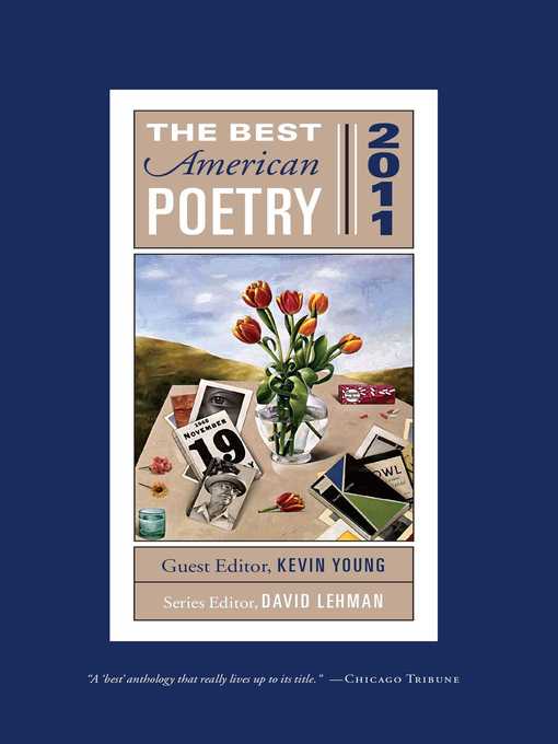Title details for The Best American Poetry 2011 by David Lehman - Wait list